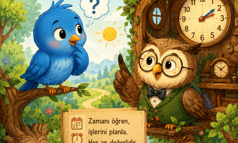 Meraklı Kuşun Zamanı Öğrenmesi