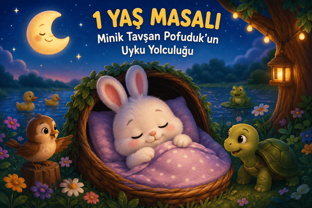 Minik Tavşan Pofuduk'un Uyku Yolculuğu