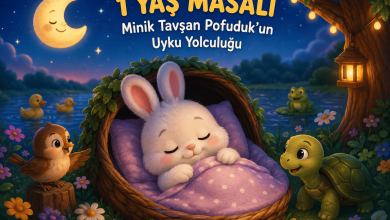 Minik Tavşan Pofuduk'un Uyku Yolculuğu