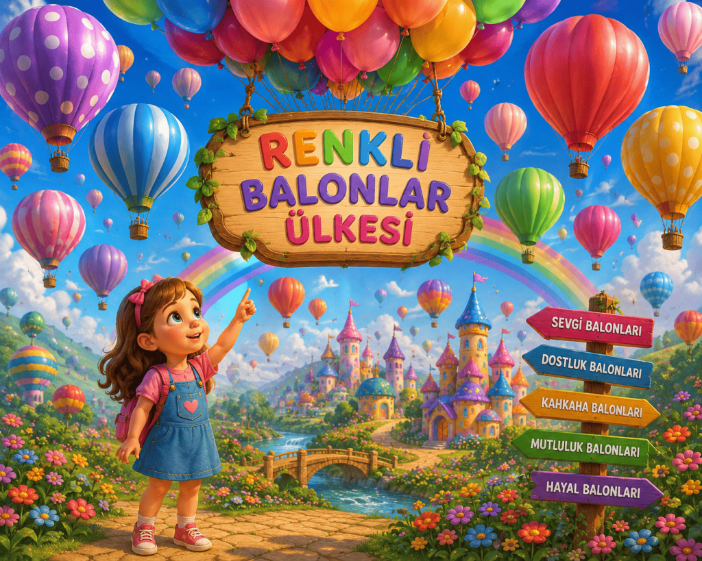Renkli Balonlar Ülkesi Masalı