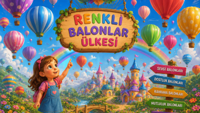 Renkli Balonlar Ülkesi Masalı