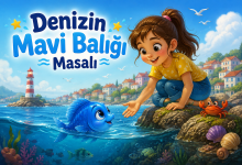 Denizin Mavi Balığı Masalı