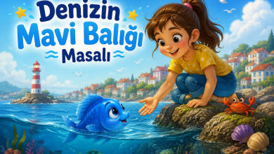 Denizin Mavi Balığı Masalı