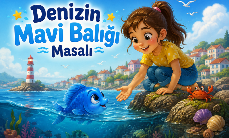 Denizin Mavi Balığı Masalı